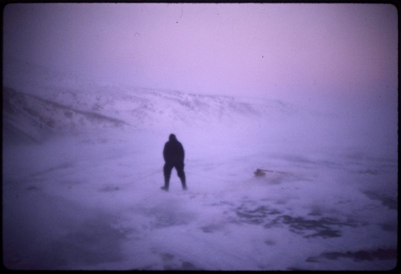 Hornday River snow storm while test fishing - Tony Green (Nov '73)0.jpg