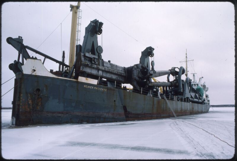 Tuk Harbour - Beaver Mackenzie dredge (Oct '75) (1).jpeg