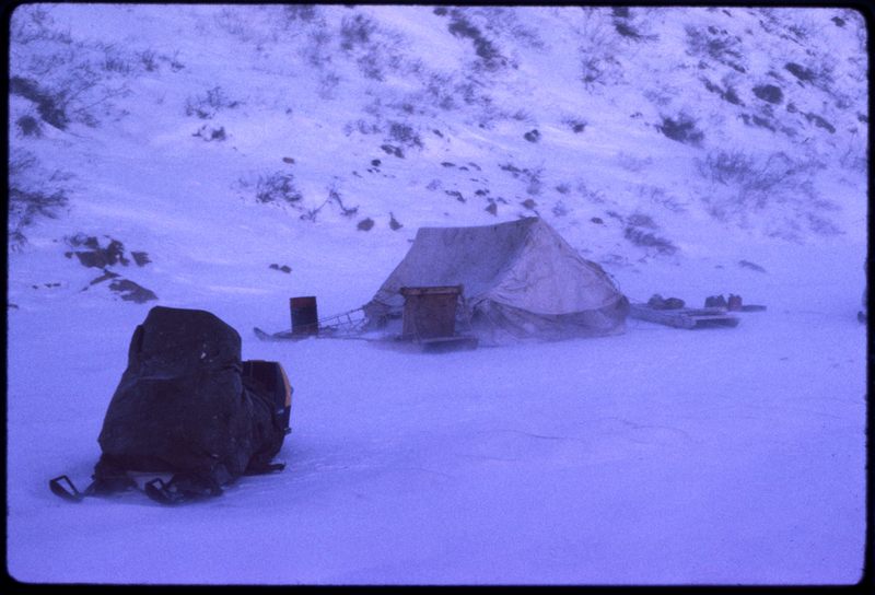 Hornaday River Test Fishing Excursion Camp Site (Nov '73)0.jpg