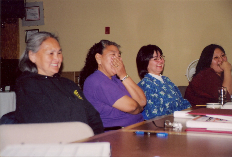 Sarah Dillon, Verna Arey, Marie Jacobson, Priscilla Haogak.jpg
