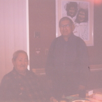 Garrett Nutik and Elijah Allen, Inuvik Elder Program, May 19, 2005.jpg