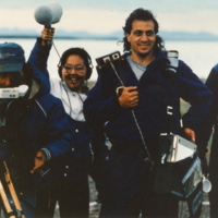 https://arrl-web002.artsrn.ualberta.ca/icrc/201801-upload/Qikiqtaruk - Herschel Island- Cultural Study/Herschel Is- Cultural Study- ICS crew at Kay Pt- 1990_ Tommy- Debbie- Dino and Louie at Yukon Heritage Branch.jpg