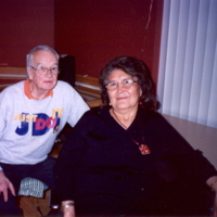 Jack Heath and Bertha Allen, Inuvik Elder Program, May 19, 2005.jpg