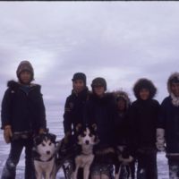 Paulatuk kids on nearby ice (Nov '73)0.jpg