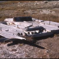 North end of Cape Parry, Ship decking (Sept '76)0.jpg