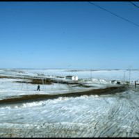 Sachs Harbour - road from Airstrip (May '74)0.jpg