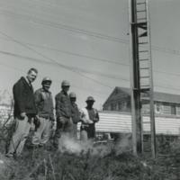 First Piling at Inuvik Centennial Library