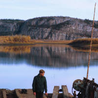 A Barge on the Mackenzie River