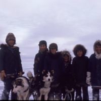 Paulatuk kids on nearby lake ice (Nov '73)0.jpg