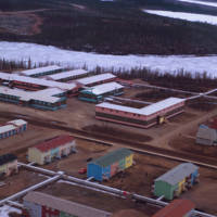 Aerial View of Inuvik